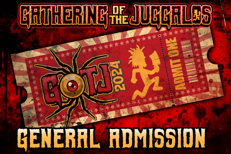GOTJ TICKET Gathering of the Juggalos
